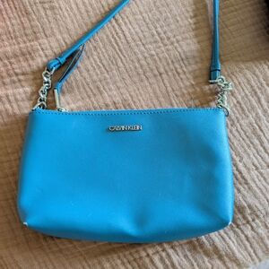 Calvin Klein Collection Blue Crossbody Bag